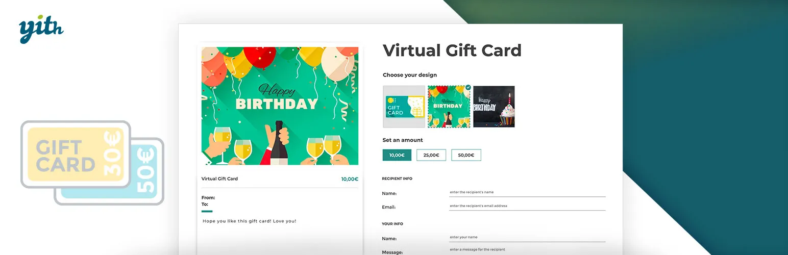 YITH WooCommerce-Geschenkkarten