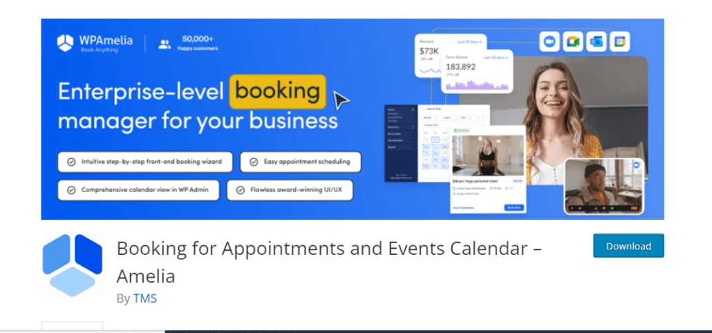 Complemento de calendario de reservas para citas y eventos - complemento de zoom de wordpress