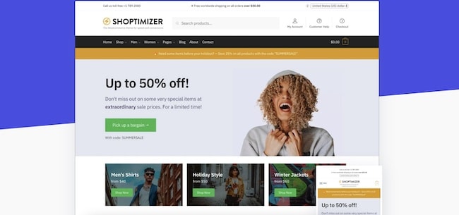 Shoptimizer-Thema