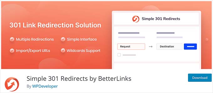 Simple 301 Redirects