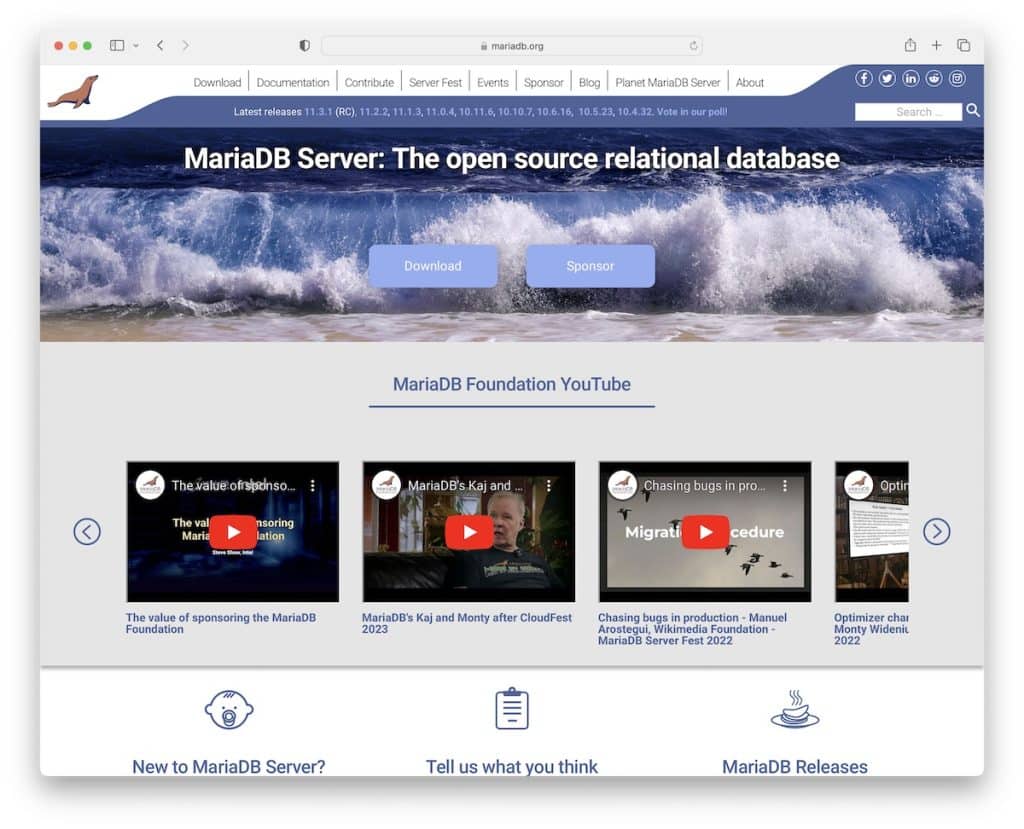 Mariadb Open-Source-Datenbanksoftware