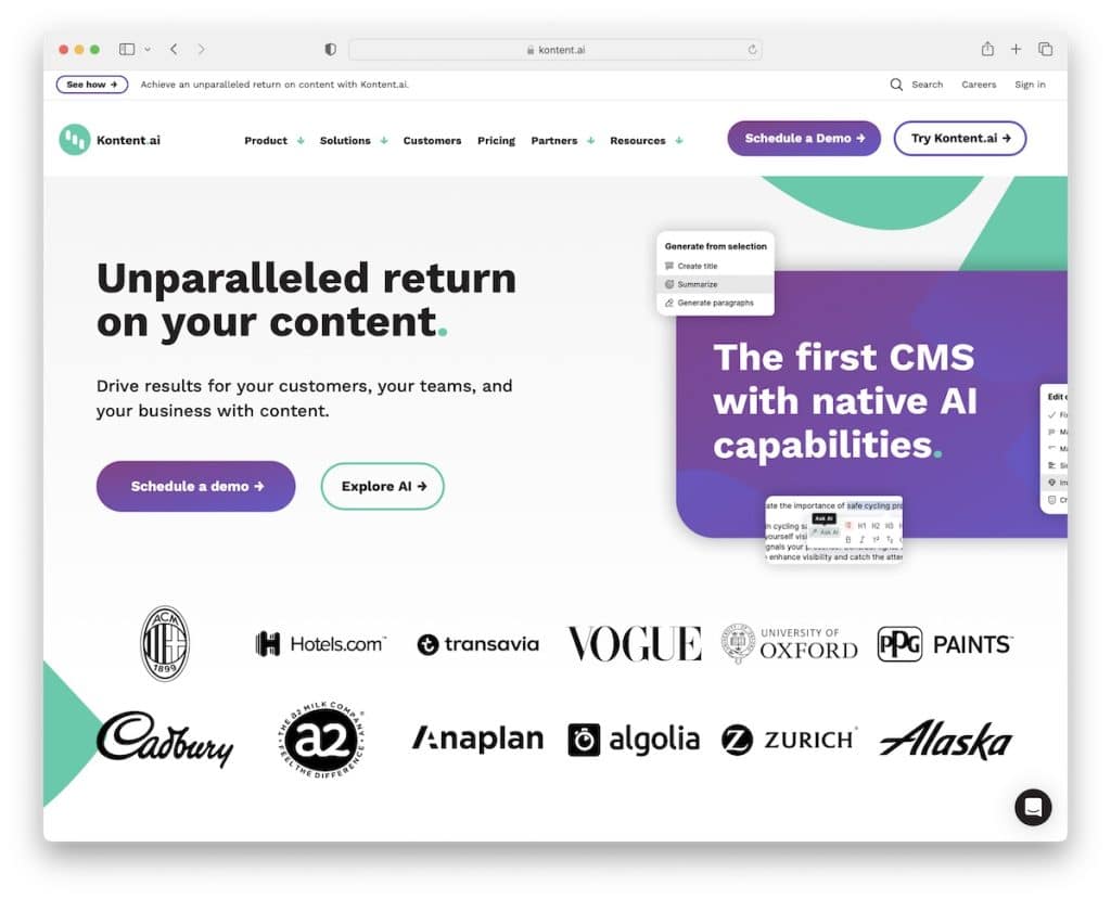 conteúdo ai melhor cms para reagir