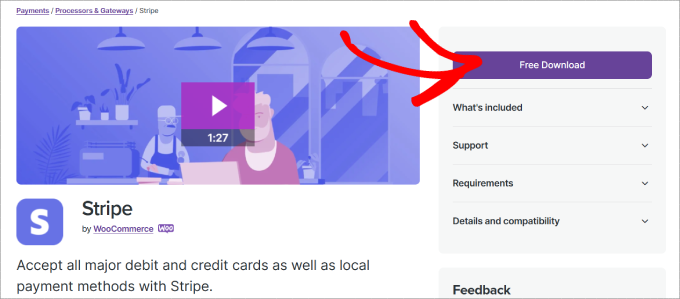 Stripe by WooCommerce free download