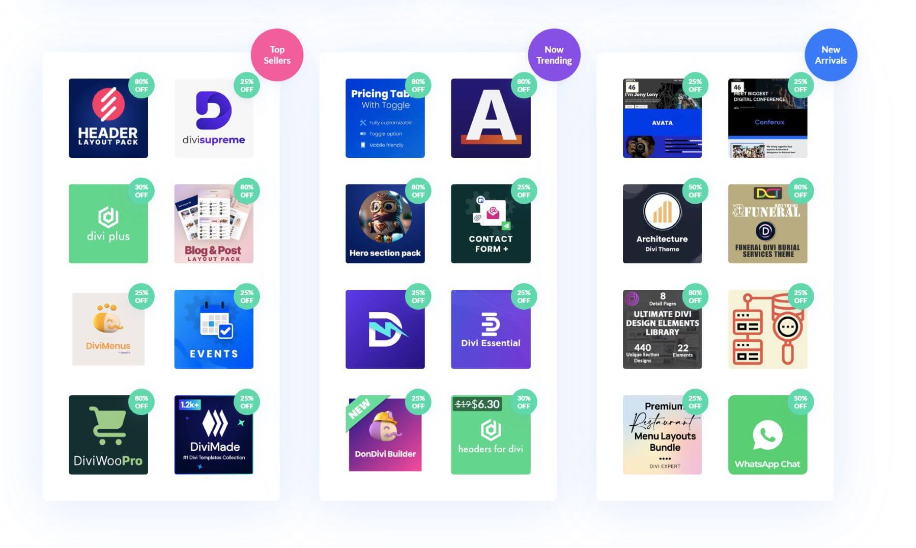 Divi Marketplace 網路星期一折扣