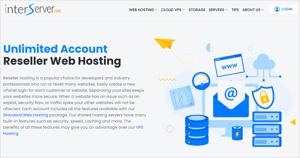 InterServer Reseller Web Hosting