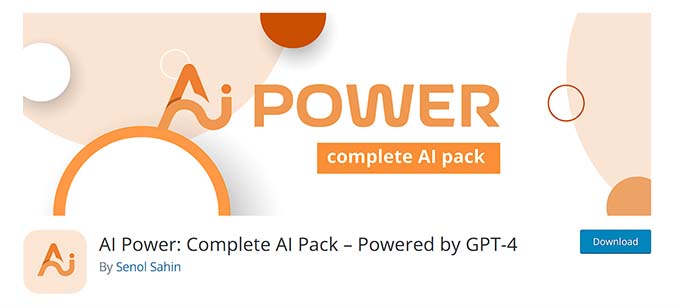 AI Power plugin