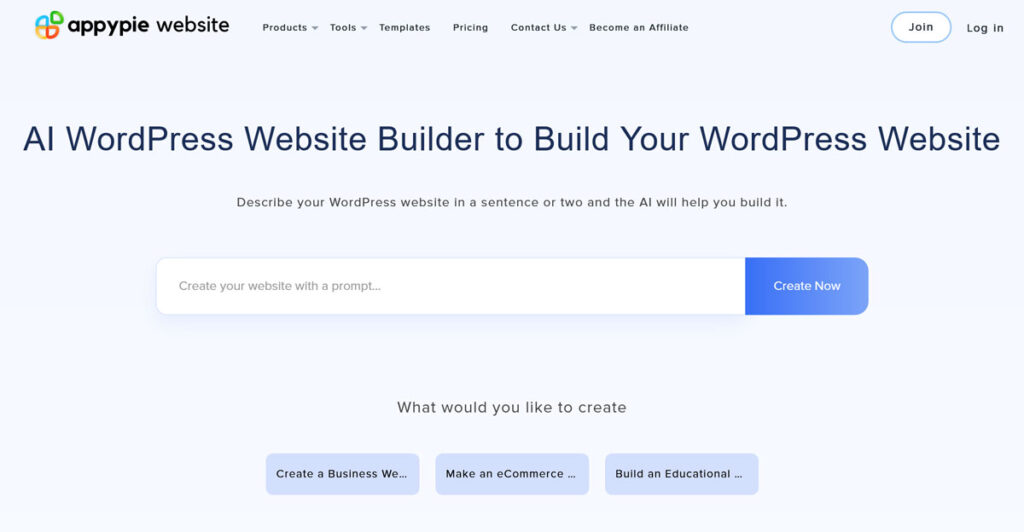 Sito web WordPress Appipie ai