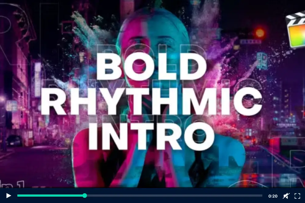 Mutiges rhythmisches Intro –