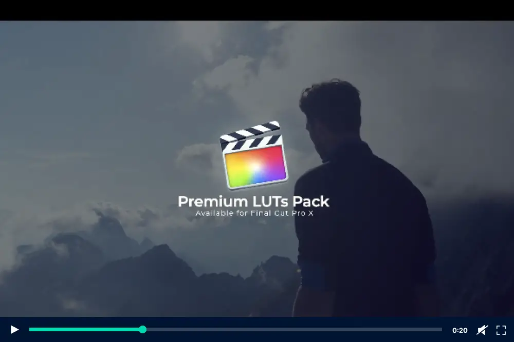 Cinematic LUTs-Paket | FCPX -