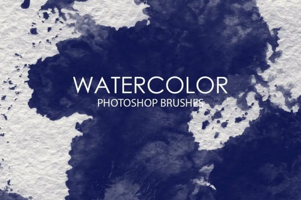 Pinceaux Photoshop gratuits pour lavage à l'aquarelle 7 -