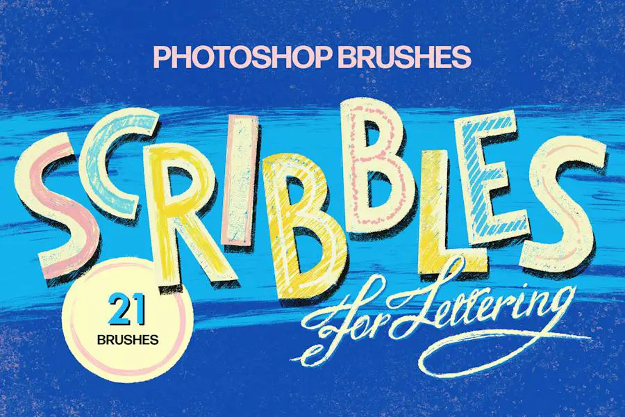 Pinceles de Photoshop para garabatos -