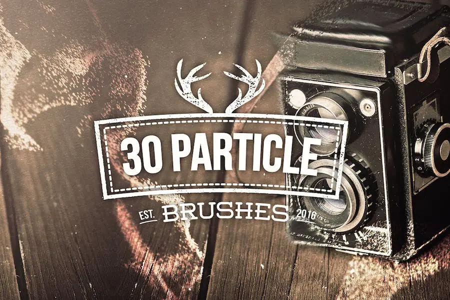 30 Kuas Photoshop Partikel -