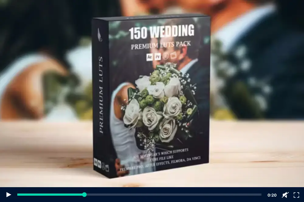 150 LUT de mariage cinématographique professionnelles pour les cinéastes -