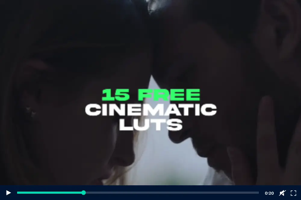 無料の映画用 LUT -