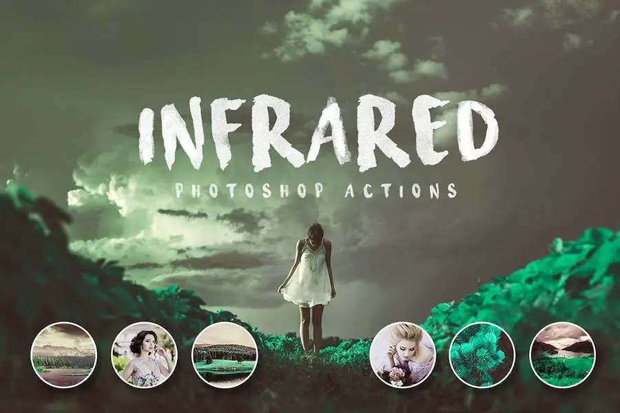 Infrarot-Photoshop-Aktionen -