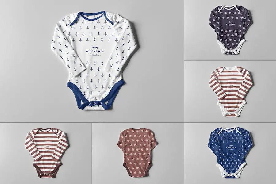 Bebek Bodysuit Maketi 2 -