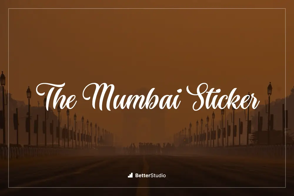 Der Mumbai-Aufkleber -