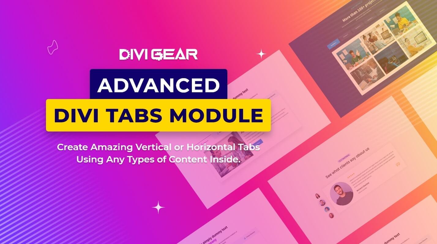 Modul Tab Divi Tingkat Lanjut