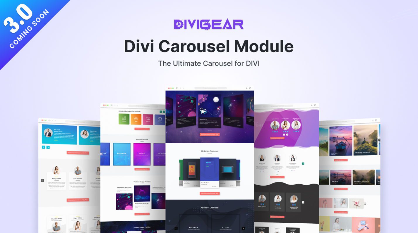 Module Carrousel Divi 2.0