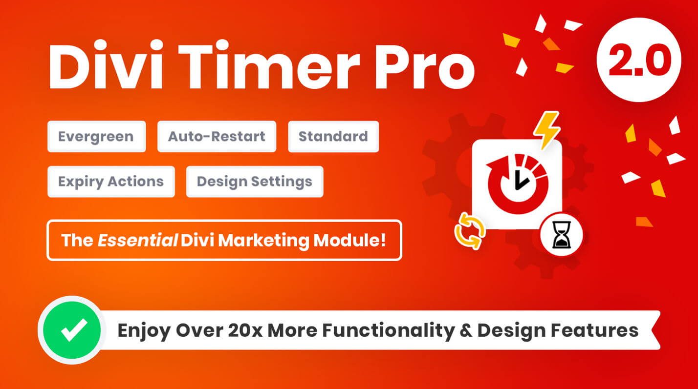 Divi Temporizador Pro