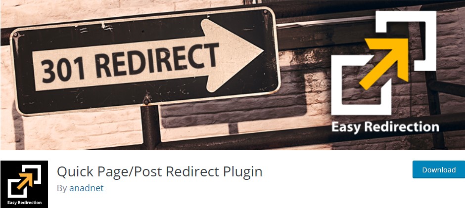 Plugin de redirection rapide de page/post