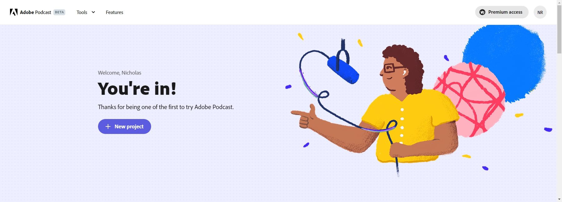 adobe podcast ai stüdyosu