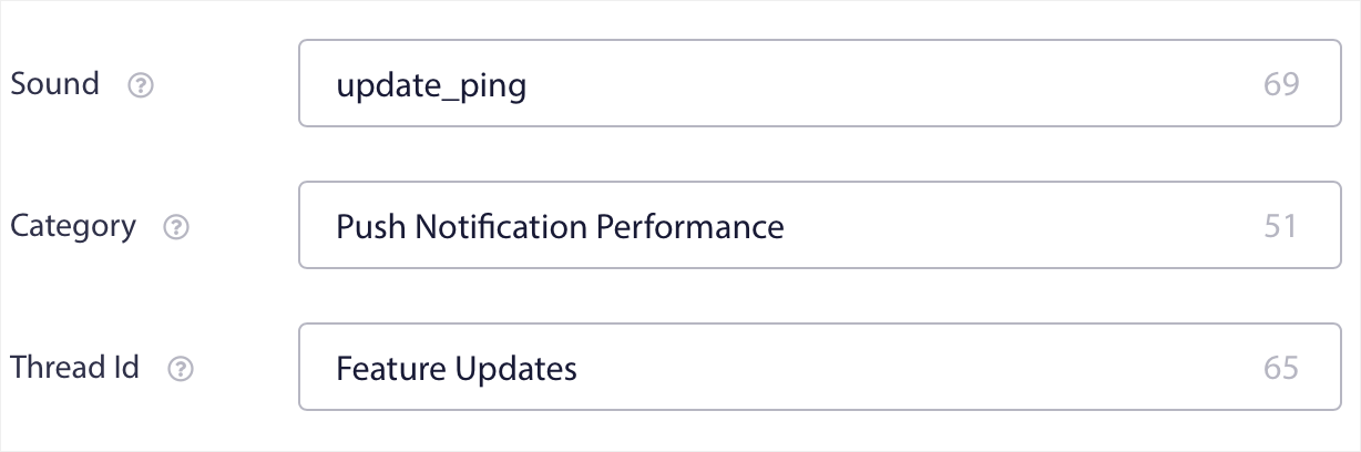 맞춤형 iOS 앱 푸시