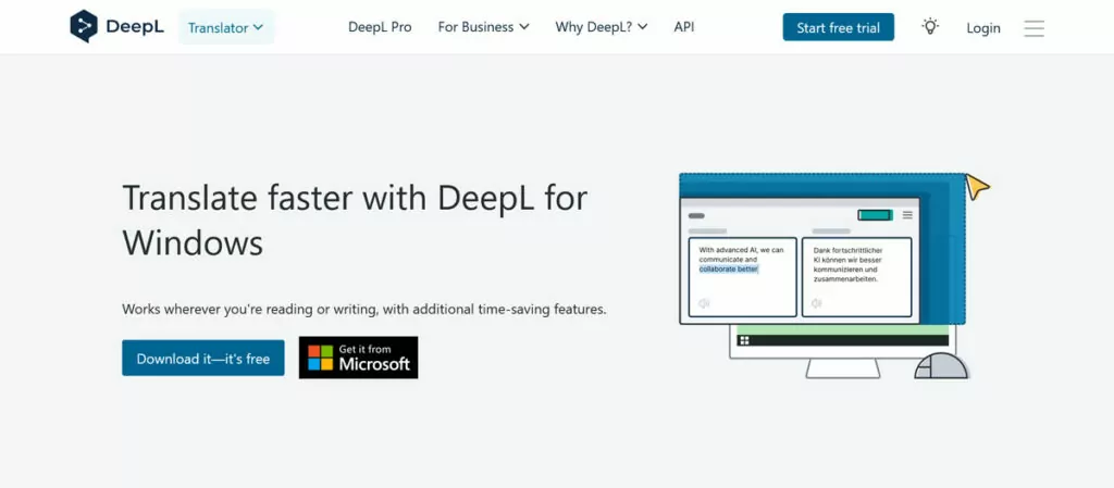 Windows용 Deepl