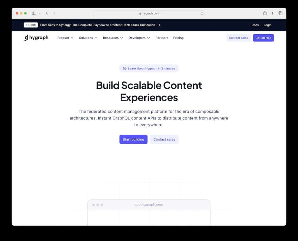 hygraph cms untuk pengembang