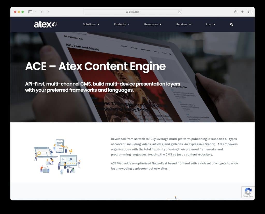 用於新聞發布的 ace cms