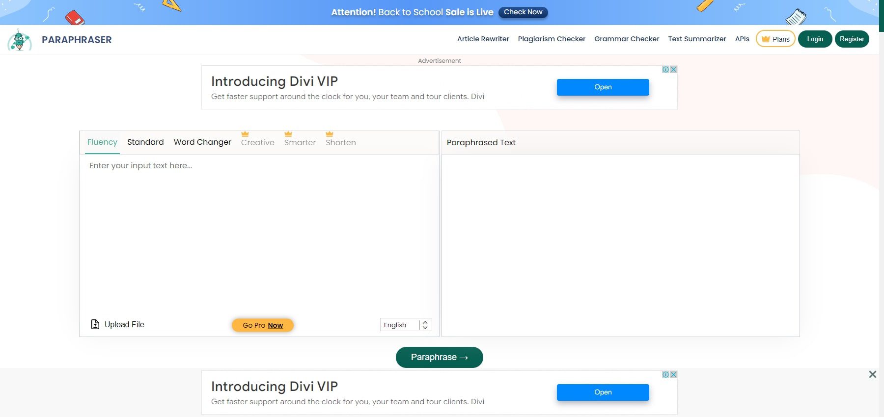 outils de synthèse paraphraser.io ai