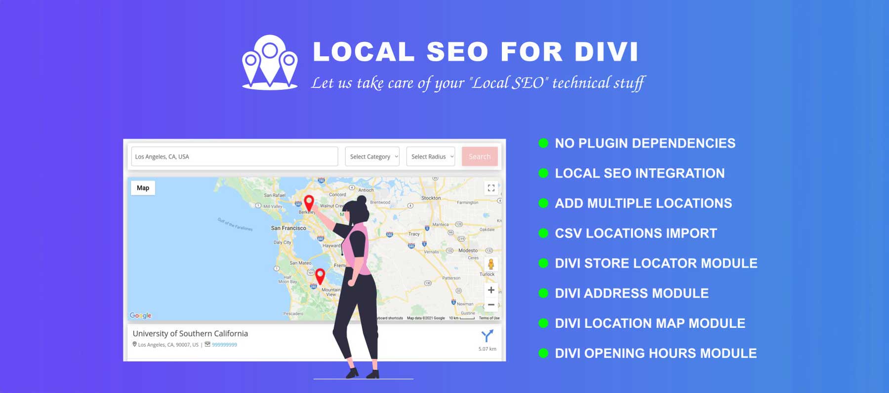 SEO local para Divi