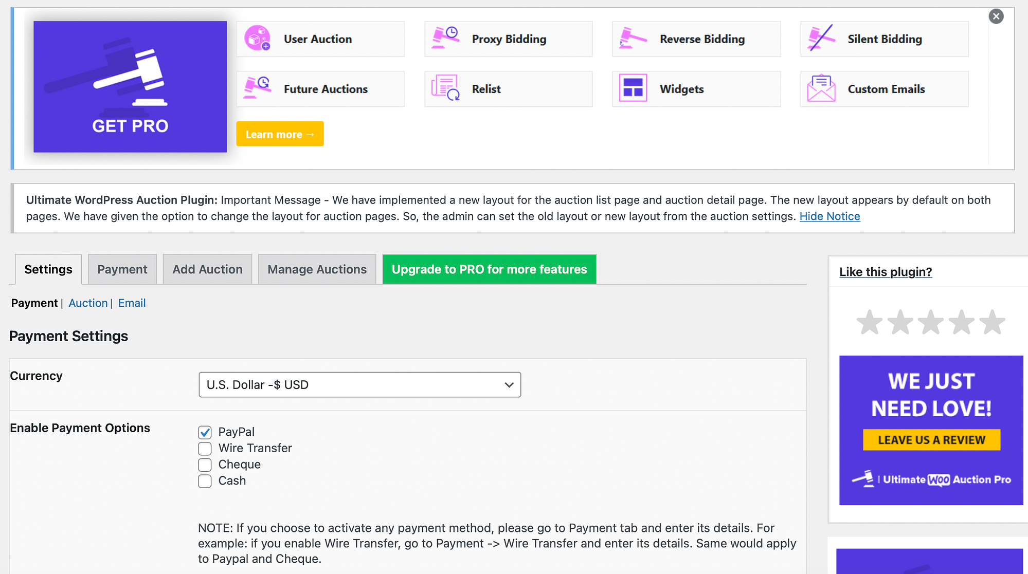 วิธีสร้างเว็บไซต์ประมูลด้วยปลั๊กอิน Ultimate WordPress Auction