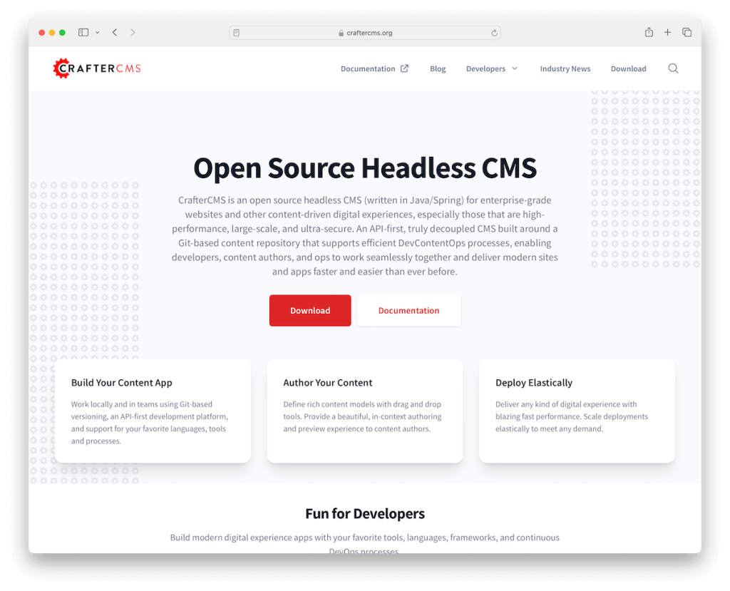 Creafter быстрая cms