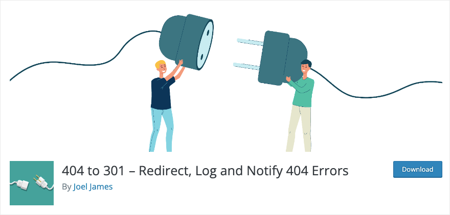 إعادة التوجيه من 404 إلى 301