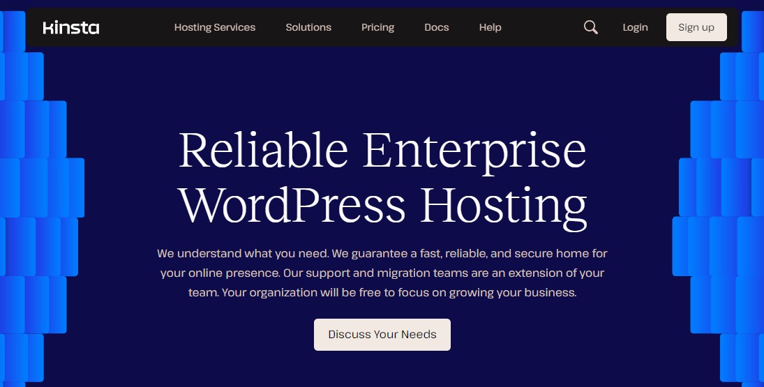 Hosting WordPress Perusahaan Kinsta