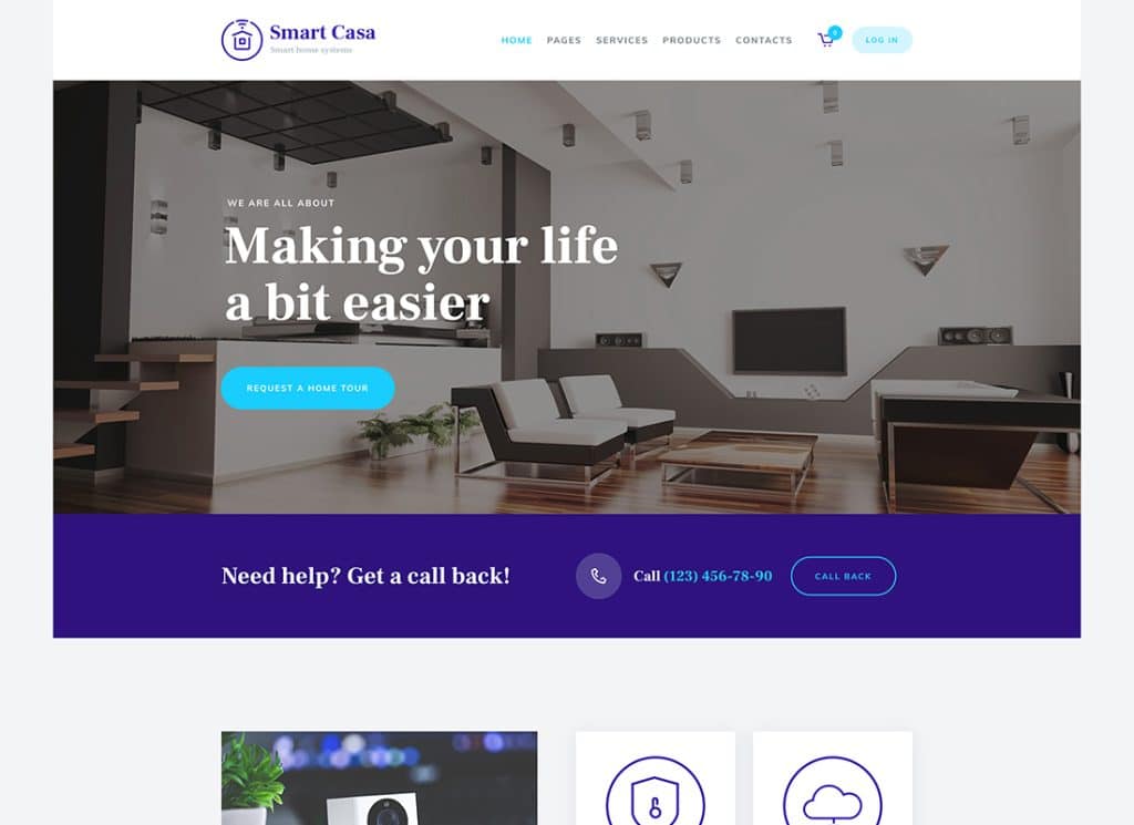 Smart Casa - 家庭自動化與技術 WordPress 主題