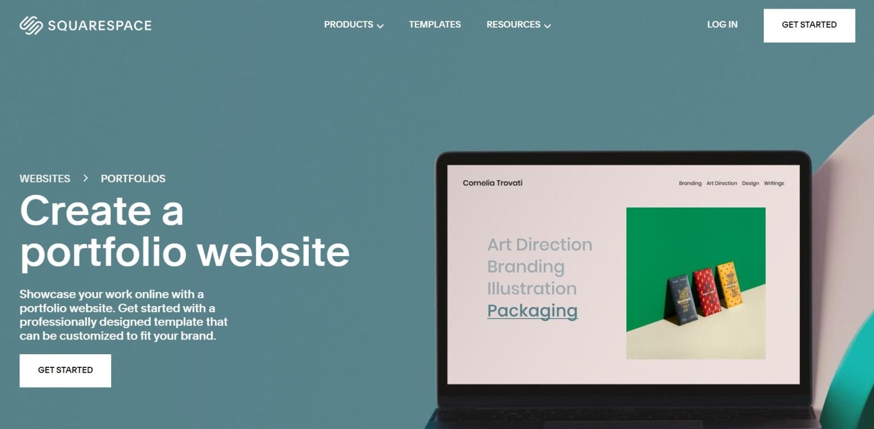 Squarespace – เครื่องมือสร้างเว็บไซต์ผลงานที่ดีที่สุด