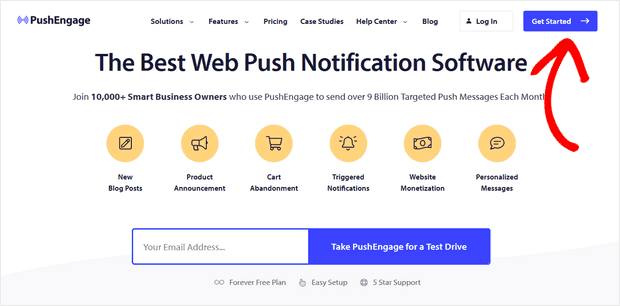 Envoyer des annonces de notification push