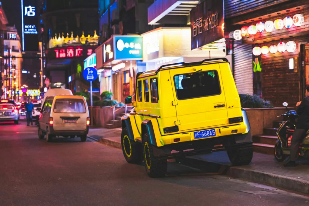 auto mercedes in cina