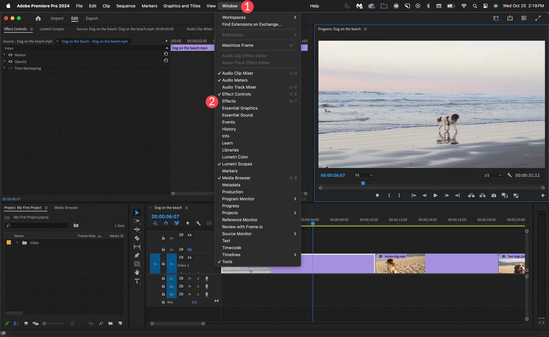 เอฟเฟ็กต์ Adobe Premiere Pro