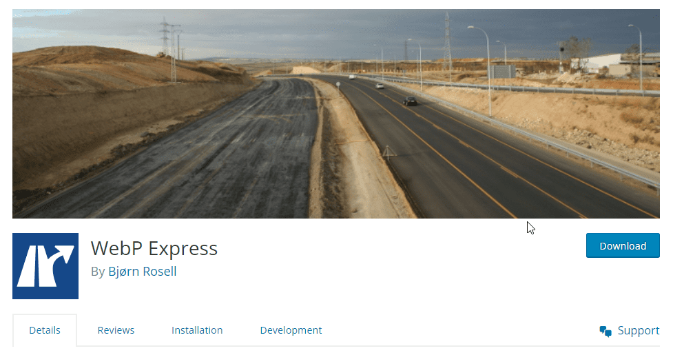 WebP Express プラグイン - WordPress WebP