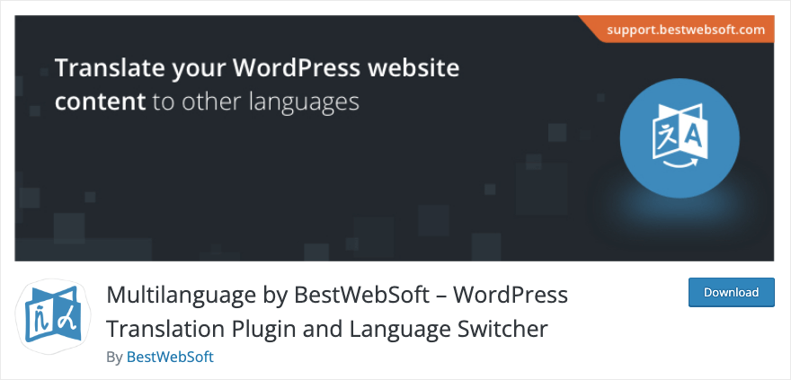 Multilingue di BestWebSoft