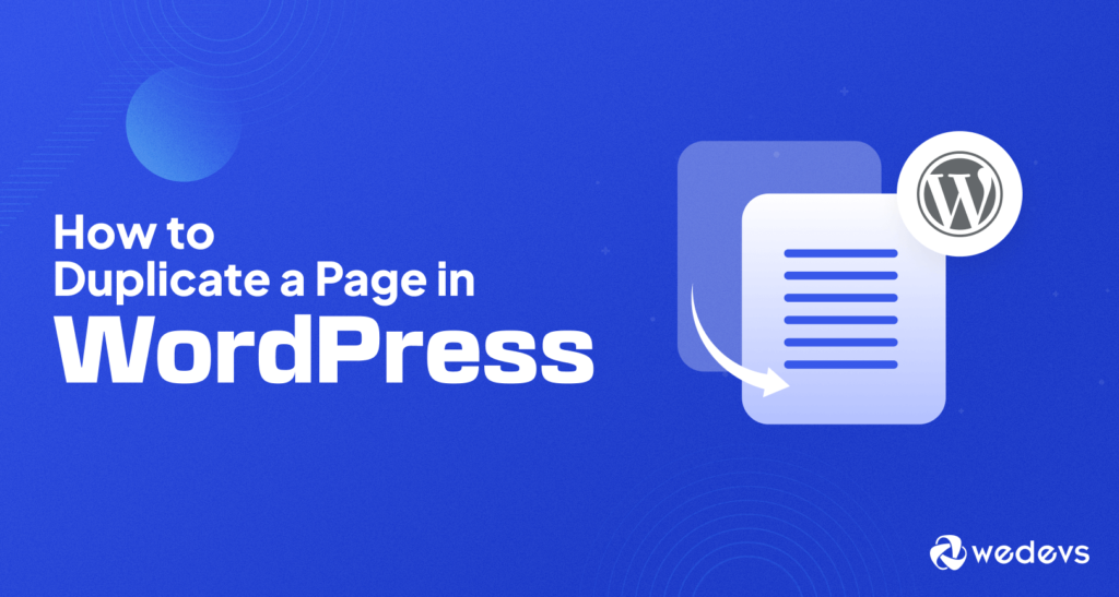 Cómo duplicar una página en WordPress