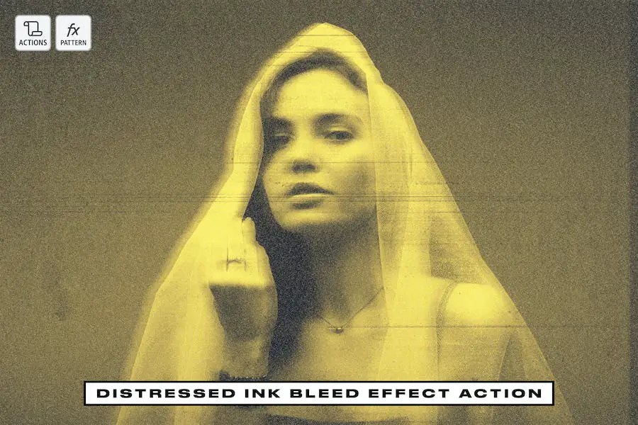 Aktion „Distressed Ink Bleed Effect“ –