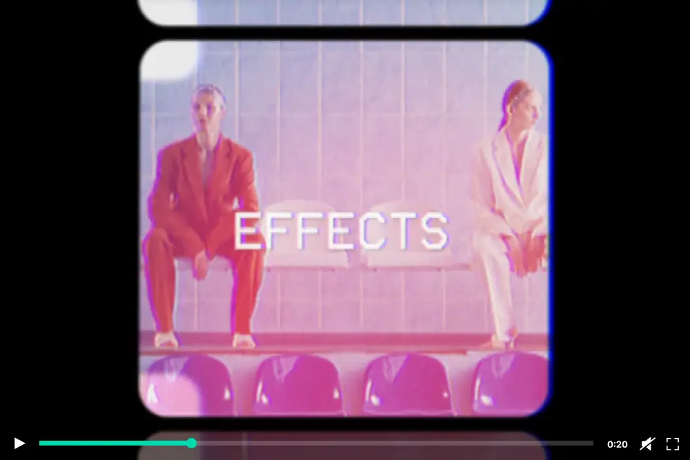 Effets VHS -