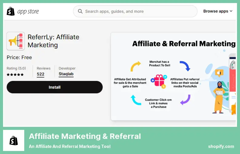 Affiliate Marketing & Referral - Bir Affiliate ve Tavsiye Pazarlama Aracı