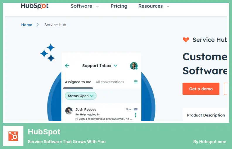 HubSpot – Servicesoftware, die mit Ihnen wächst