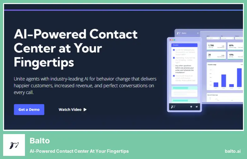 Balto - Contact Center com tecnologia de IA ao seu alcance