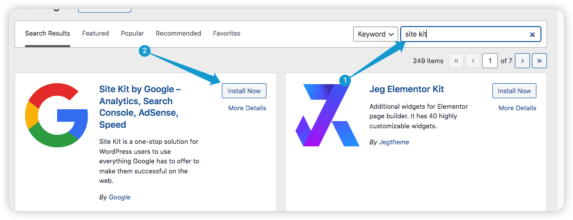 Plugin installieren und aktivieren